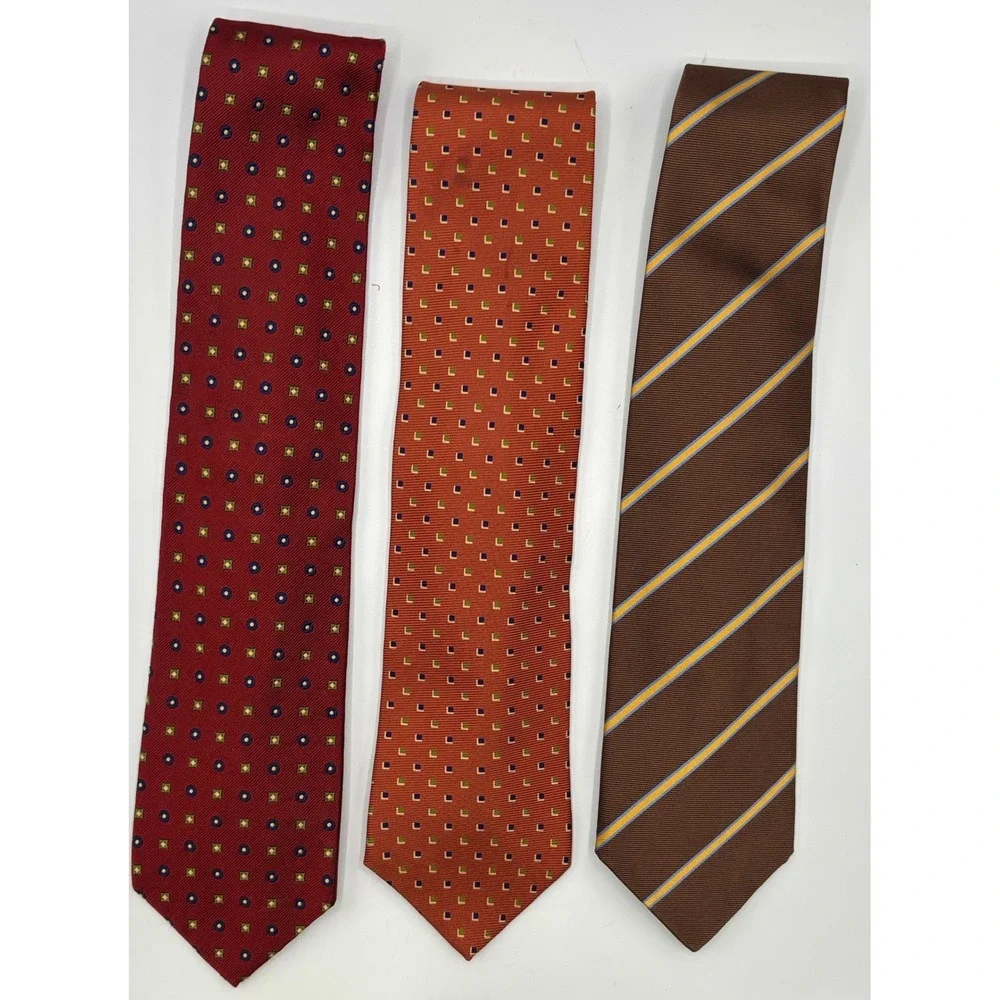 6 Harold Powell Men's Silk Necktie – Classic Business & Professional Style
